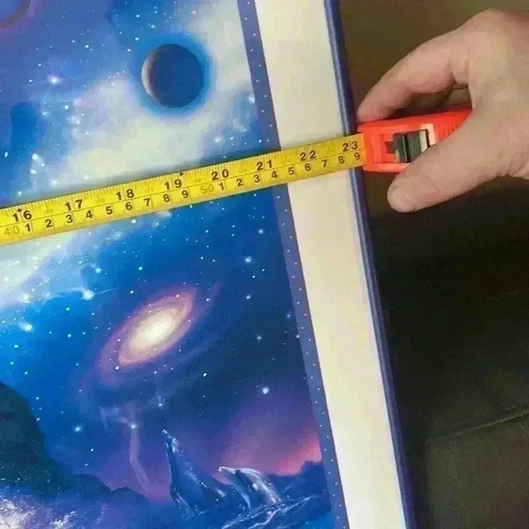 DISNEY Framed Poster "SORCERER OF SEA" BY  CHRISTIAN RIESE LASSEN. - Picture 12 of 13